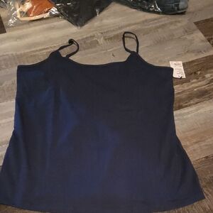 Kohl's Navy Spaghetti Strap Camisole